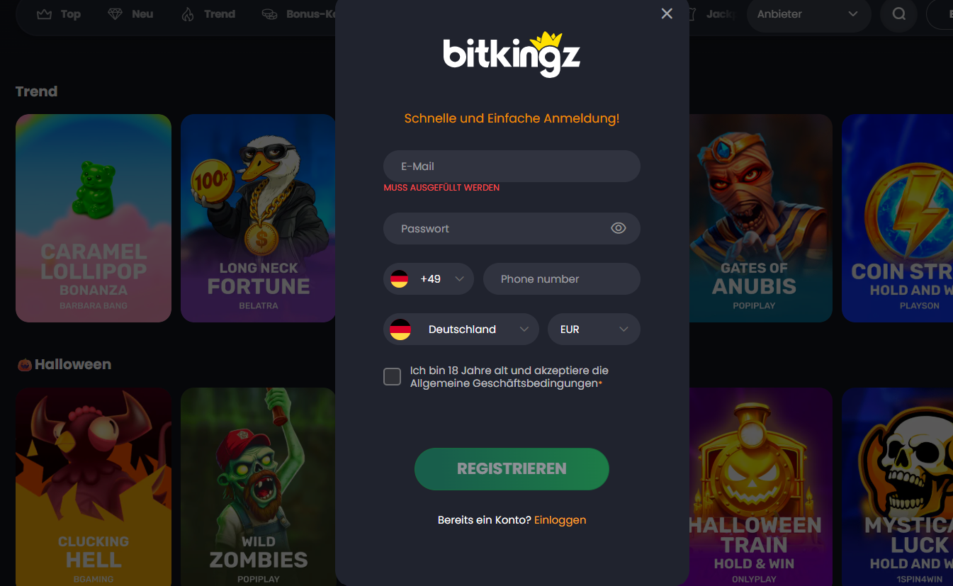 Bitkingz Casino